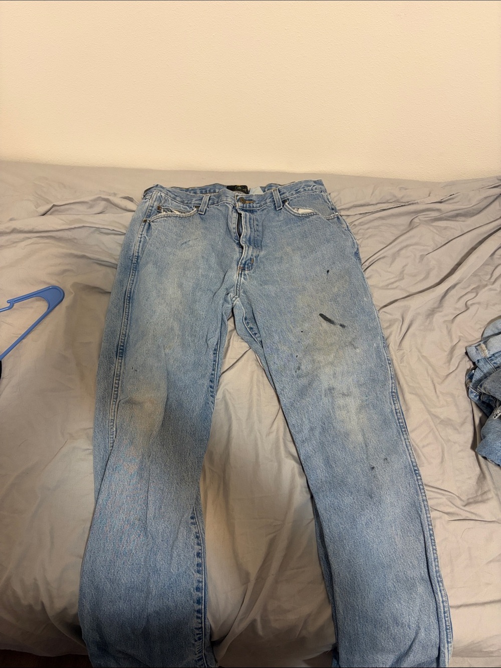Men's Light Blue Denim Jeans